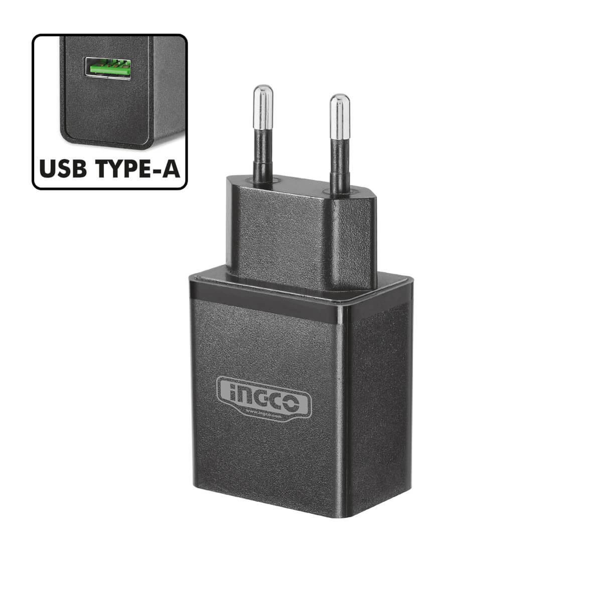 INGCO Φόρτισης USB Type-A (FCLI120502)