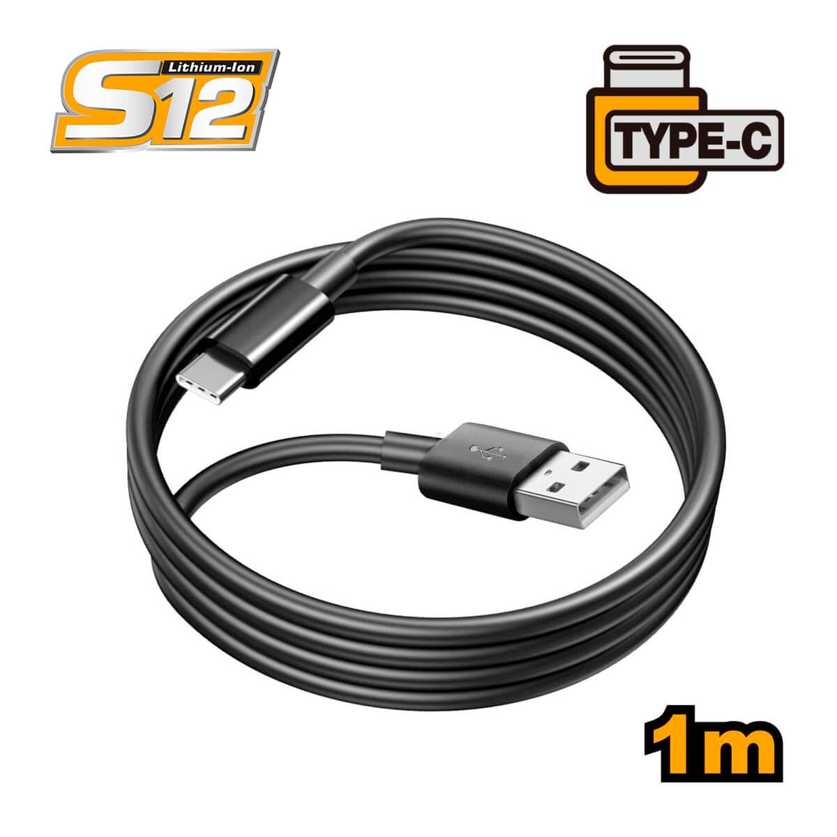 INGCO Καλώδιο Φόρτισης USB-A σε Type-C 1m (IUCC01)